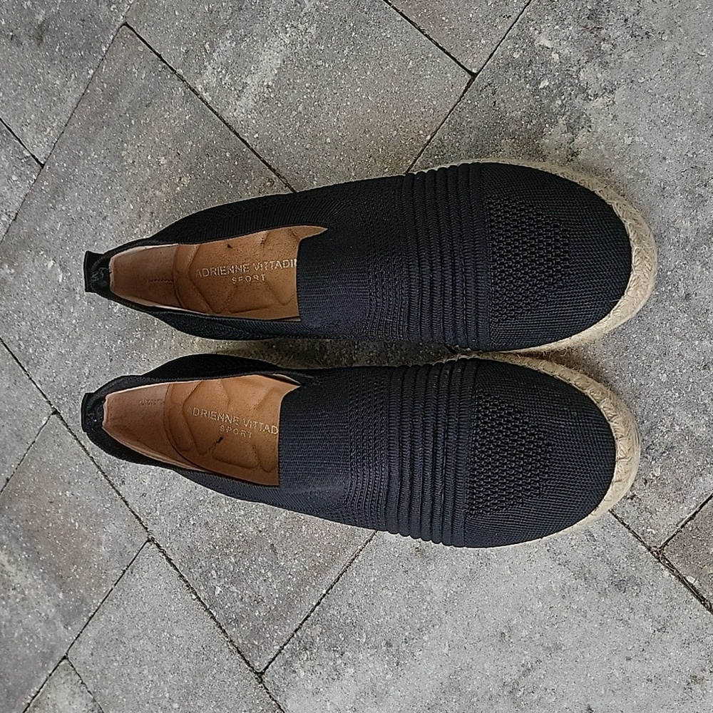 Adrienne Vittadini Sport Slip On Espadrille Platform SZ 8